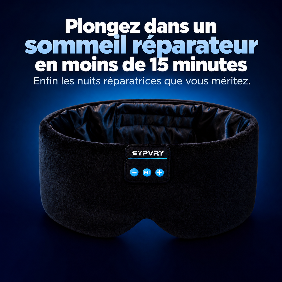 Masque de Sommeil Audio  Sypvry Sleep™