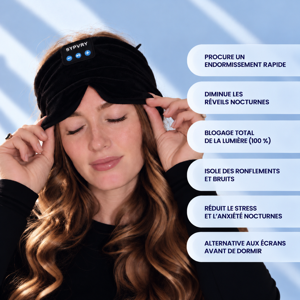 Masque de Sommeil Audio  Sypvry Sleep™