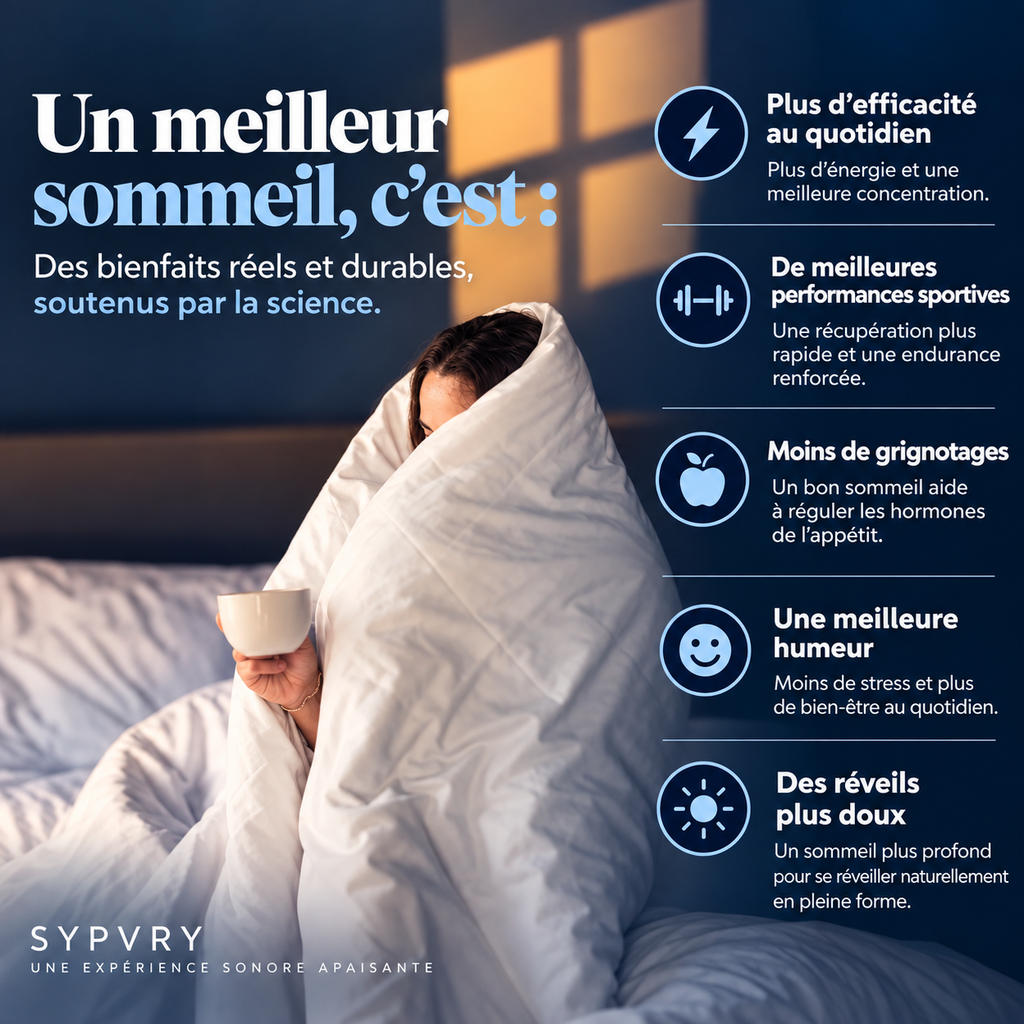 Masque de Sommeil Audio  Sypvry Sleep™