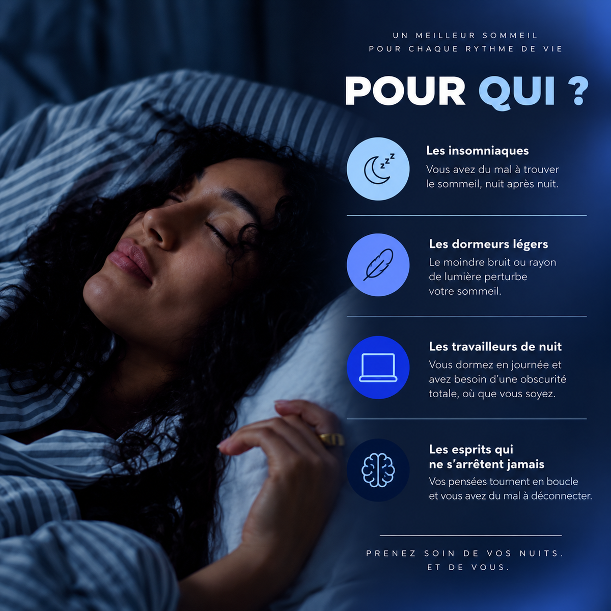 Masque de Sommeil Audio  Sypvry Sleep™