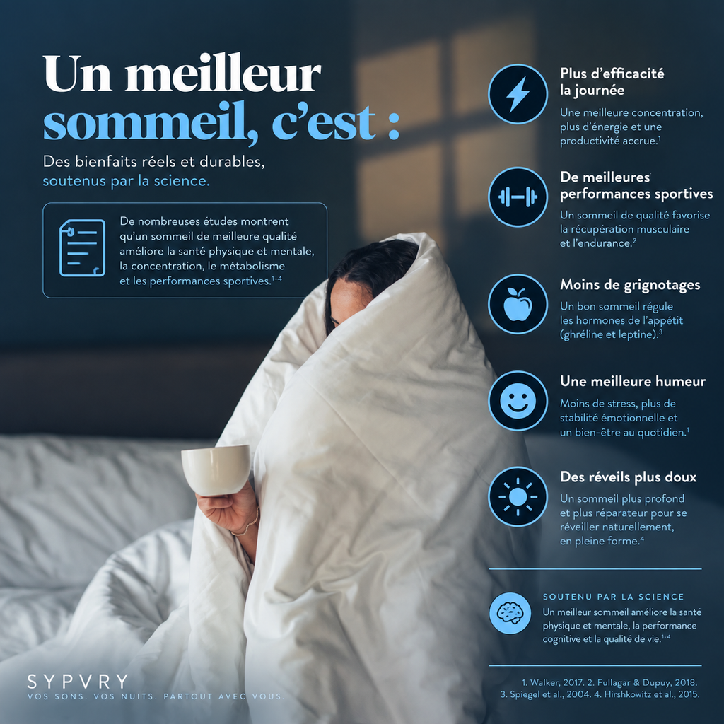 Masque de Sommeil Audio  Sypvry Sleep™